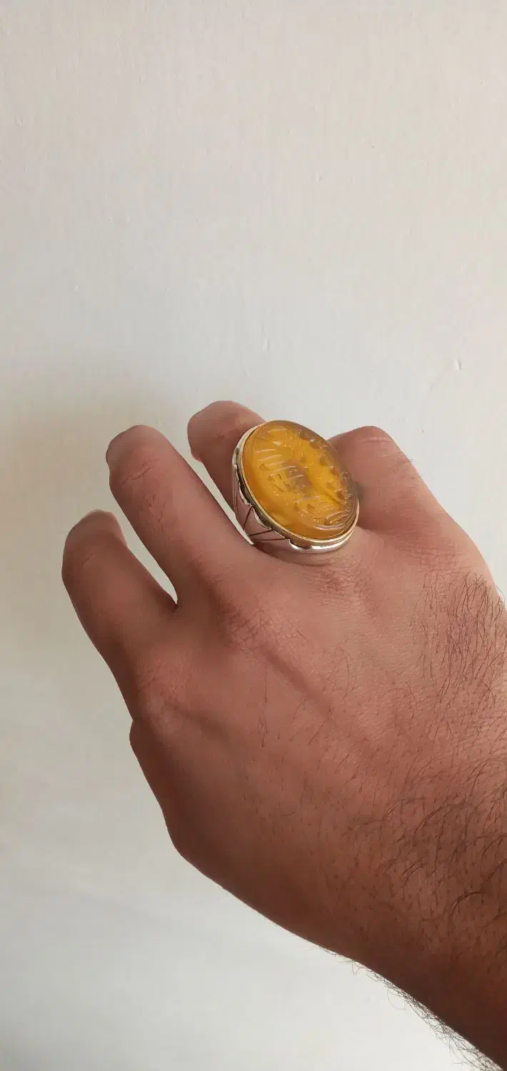 انگشتر نقره ۳۵ گرم خاص و زیبا|جواهرات|شیراز, دارالرحمه|دیوار