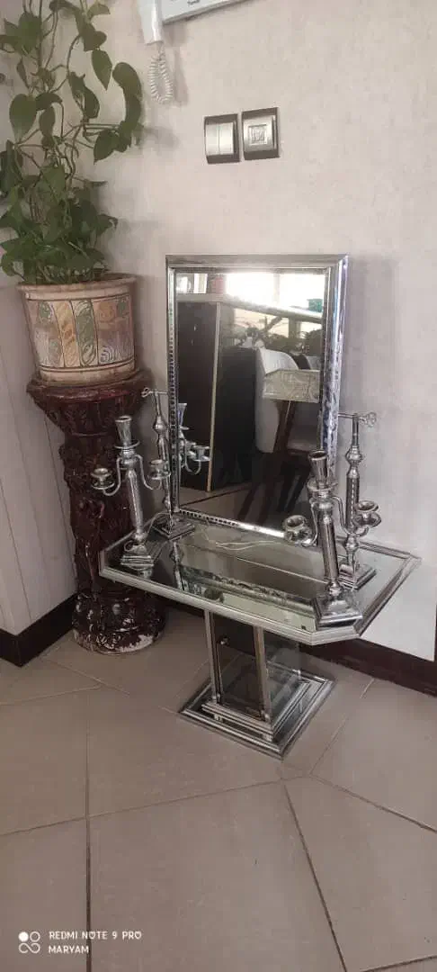 آیینه و شمعدان|صنایع دستی و سایر لوازم تزئینی|صدرا-فارس, فاز ۱|دیوار