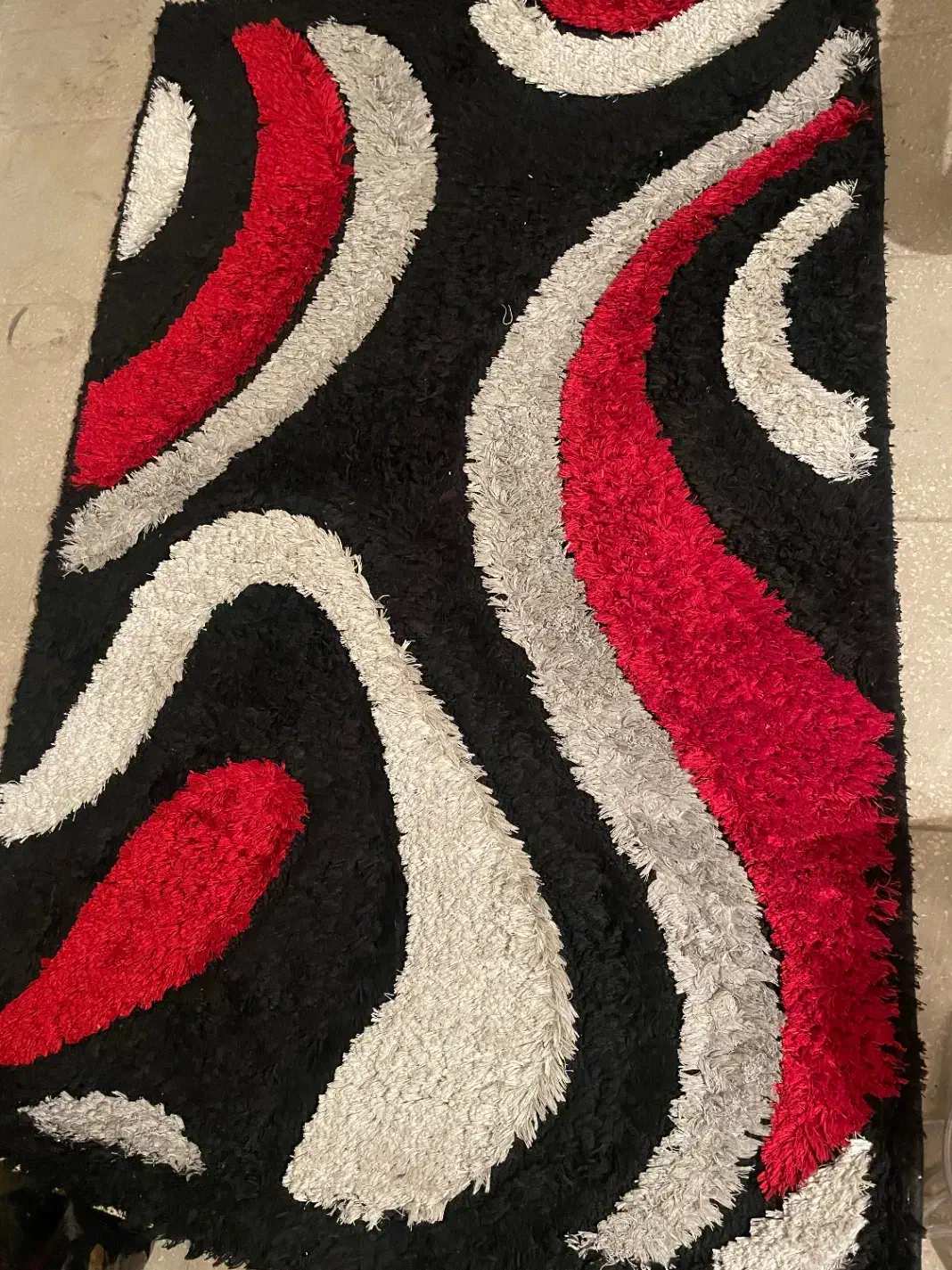 فروش فرش فانتزی تمیز 1 / 1.50|فرش|قزوین, |دیوار