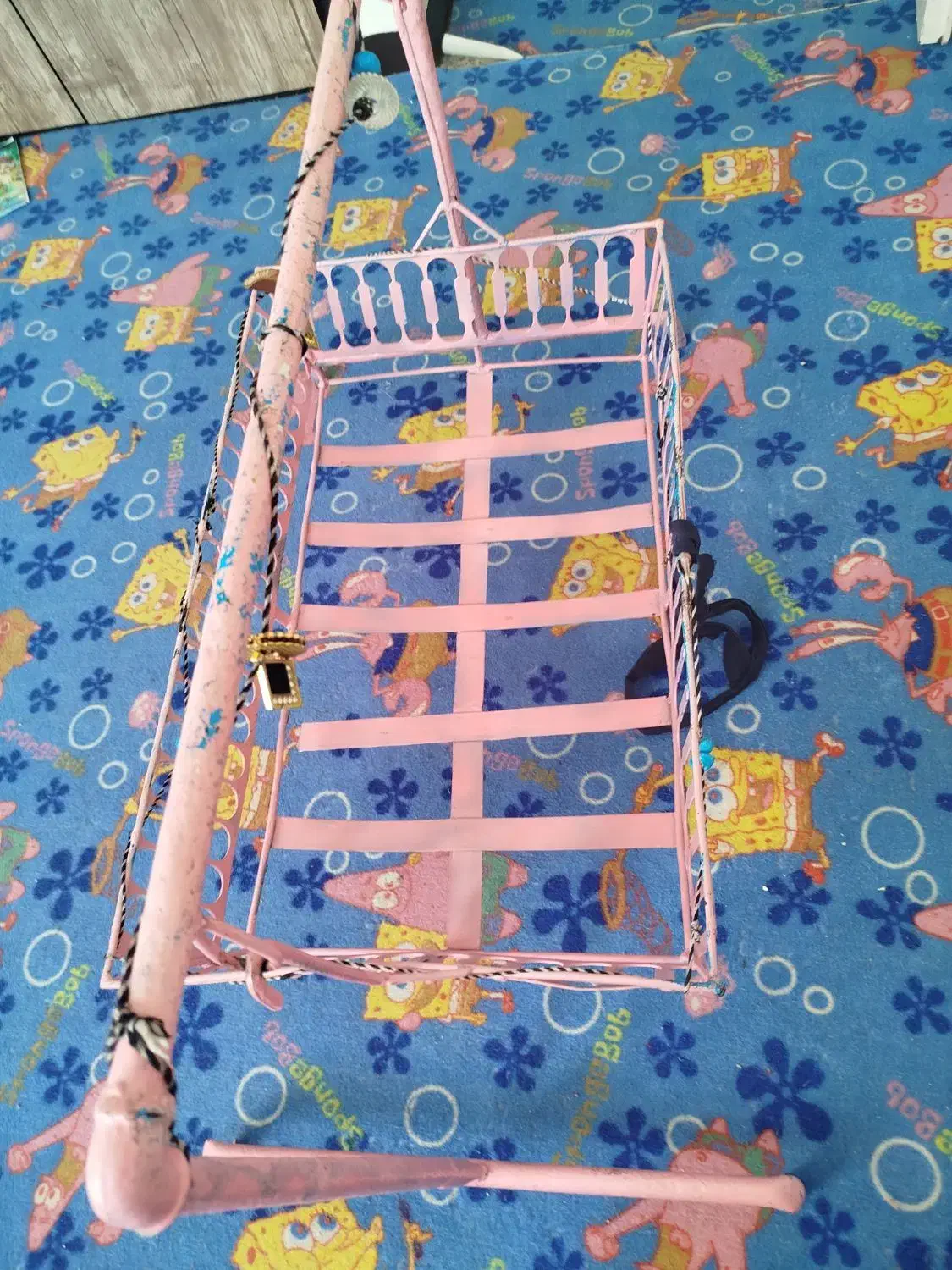 گهواره فلزی|تخت و صندلی بچه|ایلام, |دیوار