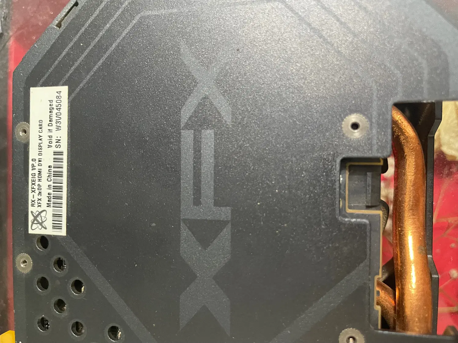 Rx580 XFX 8GB|قطعات و لوازم جانبی رایانه|آستارا, |دیوار
