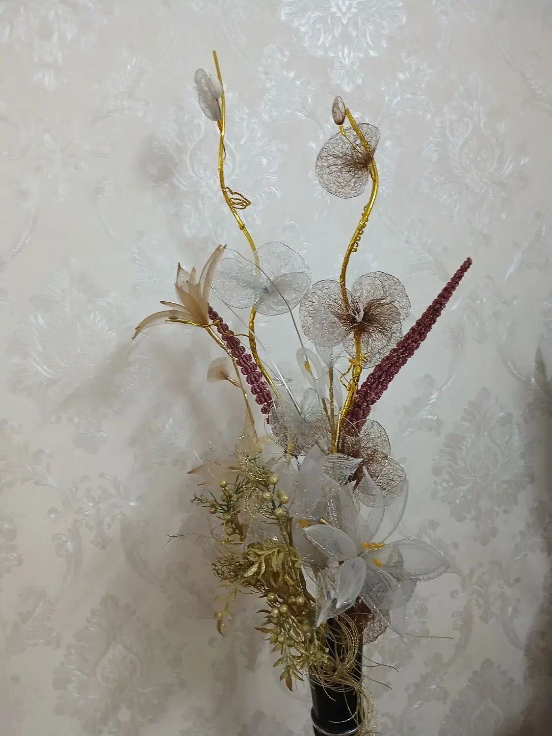 گلدان تزیینی|گل مصنوعی|گلستان (تهران), |دیوار