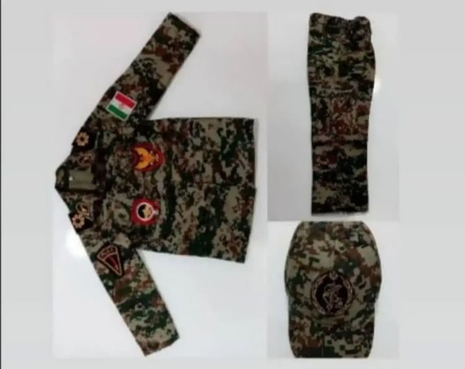 تولیدی لباس نظامی کودک و نوجوان (تک و عمده)|لباس|قم, چهل درخت‎|دیوار