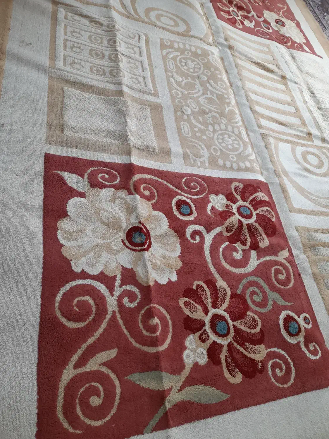 گلیم فرش تمیز و شسته شده|فرش|ایلام, |دیوار