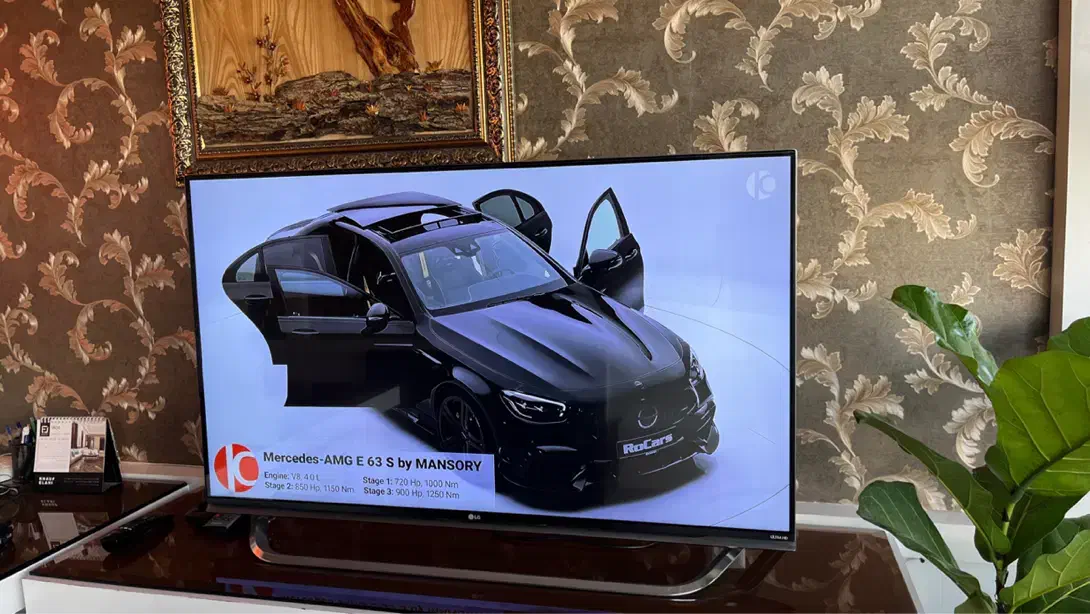 تلویزیون ال جی 49 اینچ فرم‌لس کره|تلویزیون و پروژکتور|مشهد, شهرآرا|دیوار