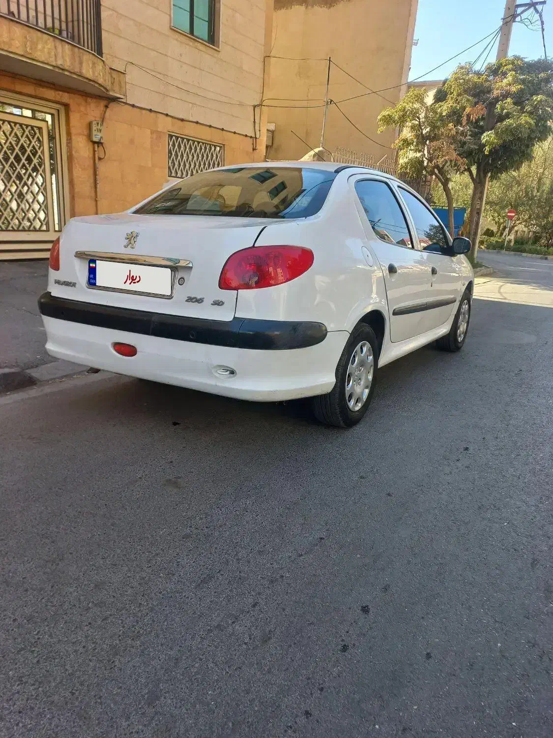 پژو۲۰۶sdiمدل ۹۷ v8|خودرو سواری و وانت|کرج, بنیاد|دیوار