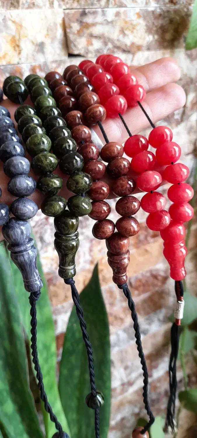 تسبیح های کهربا تراش استانبولی|جواهرات|کرمانشاه, |دیوار