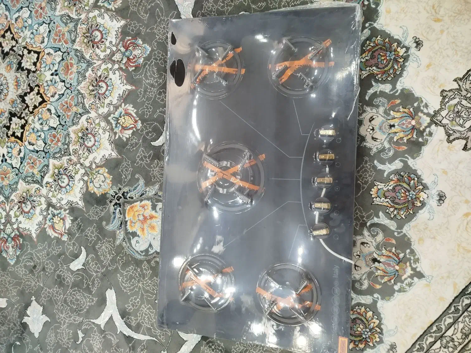 گاز روی میزی شیشه ای|اجاق گاز و لوازم برقی پختوپز|کاشان, خزاق|دیوار