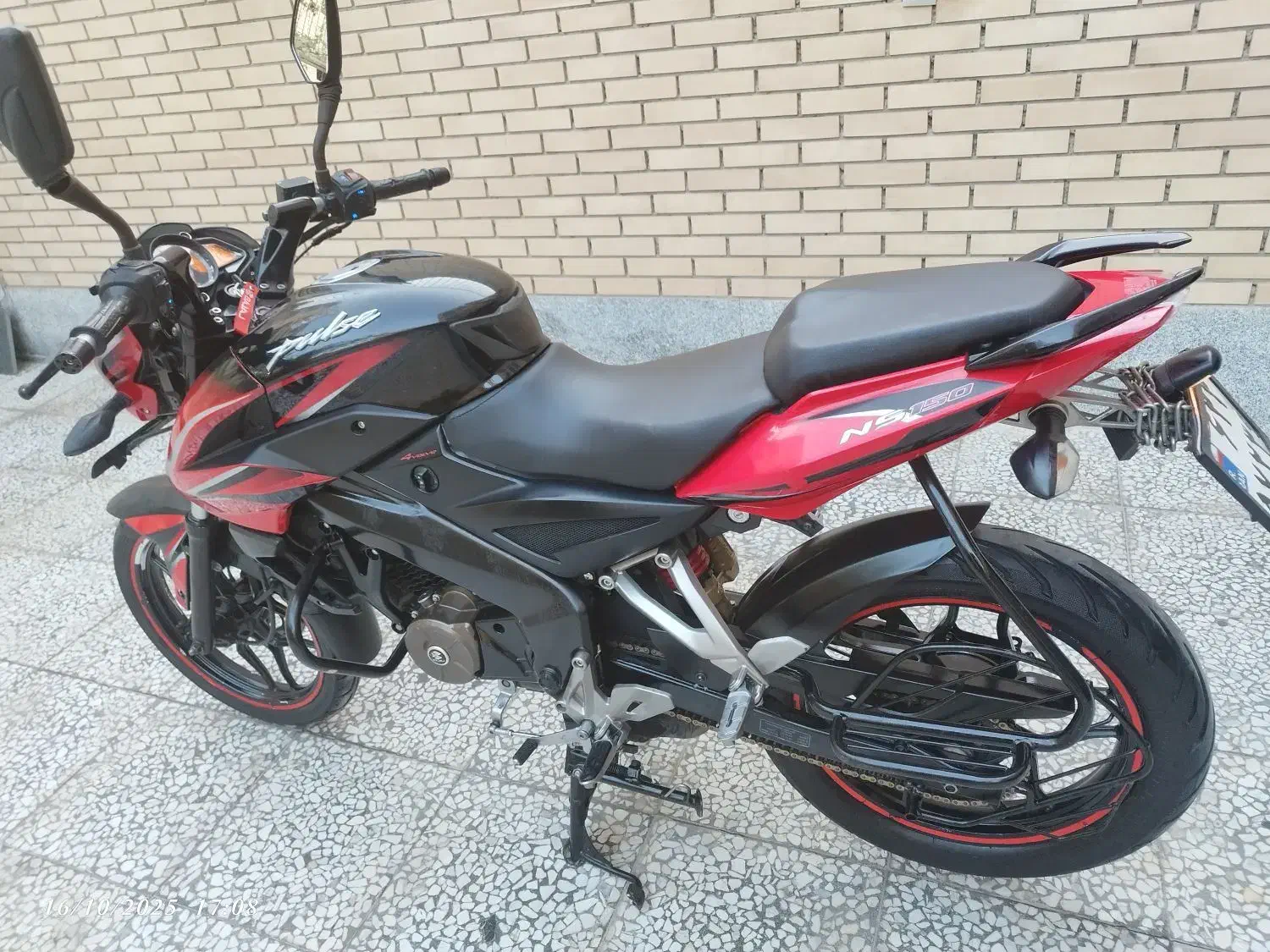موتور سیکلت ns 150|موتورسیکلت|اصفهان, خانه اصفهان|دیوار