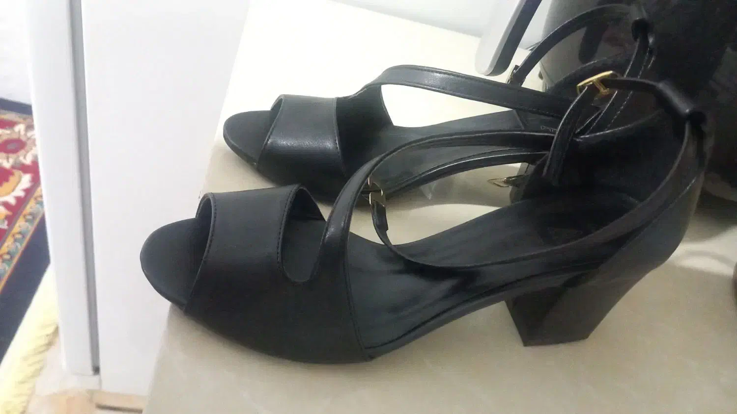 کفش چرم مشکی|کیف، کفش، کمربند|خرم‌آباد, |دیوار