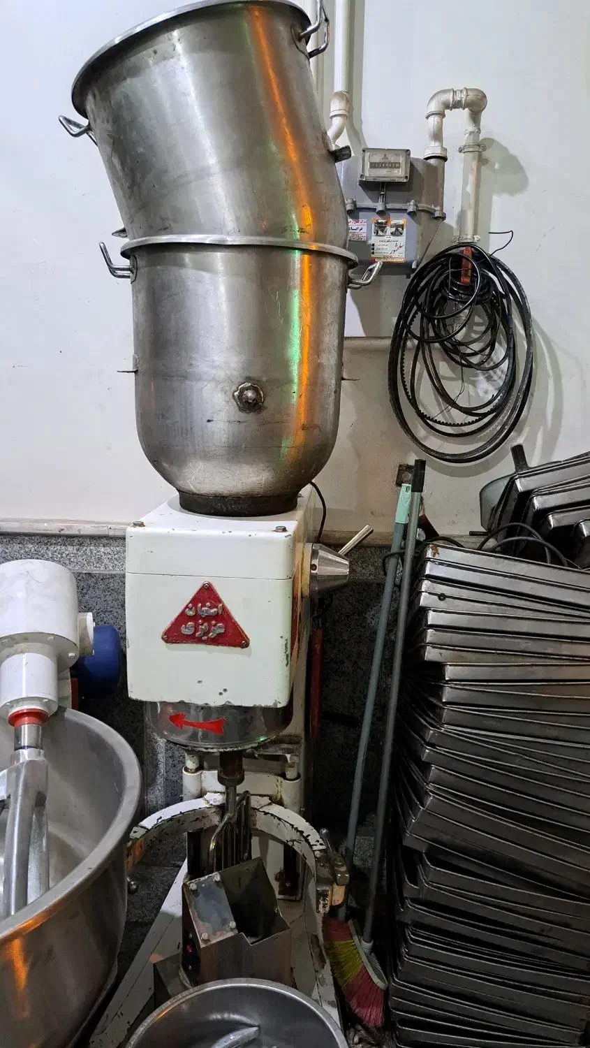 میکسر قنادی ۵۰لیتری بهترین مارک اصفهان عزیزی|فروشگاه و مغازه|تبریز, |دیوار