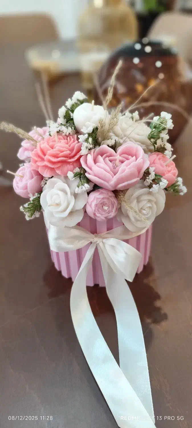 باکس گل شمعی|صنایع دستی و سایر لوازم تزئینی|ساری, |دیوار