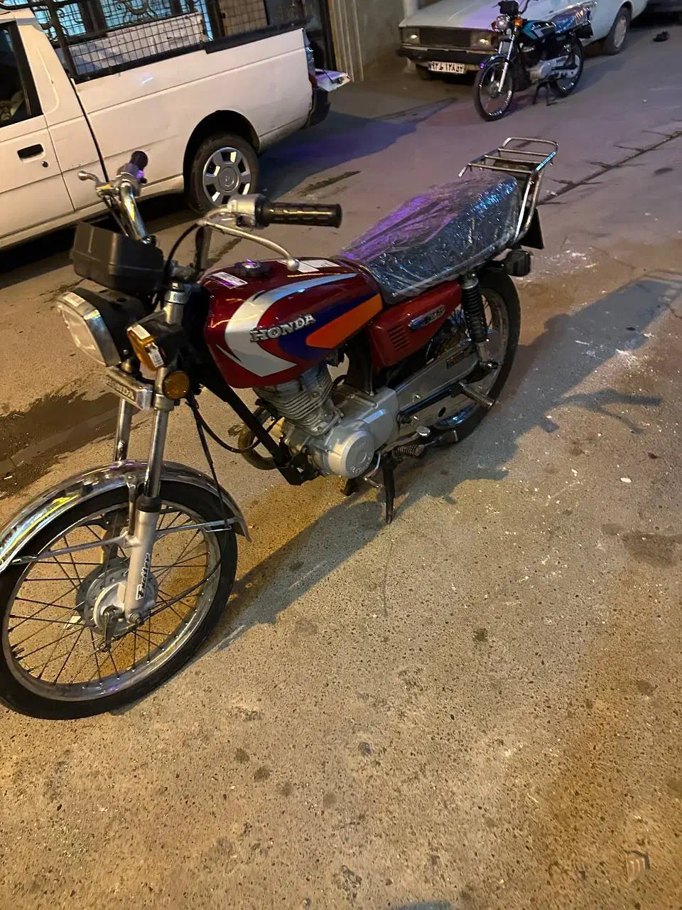 موتورسیکلت هوندا مزایده مدل 95|موتورسیکلت|تهران, عباسی|دیوار