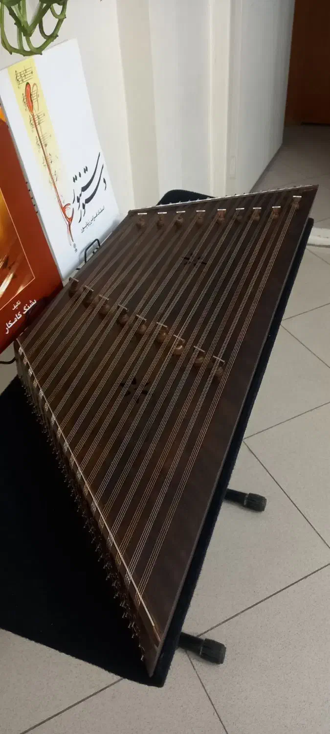 سنتور یک مهر ویژه و میز چاووش|سازهای سنتی|ری, علایین|دیوار