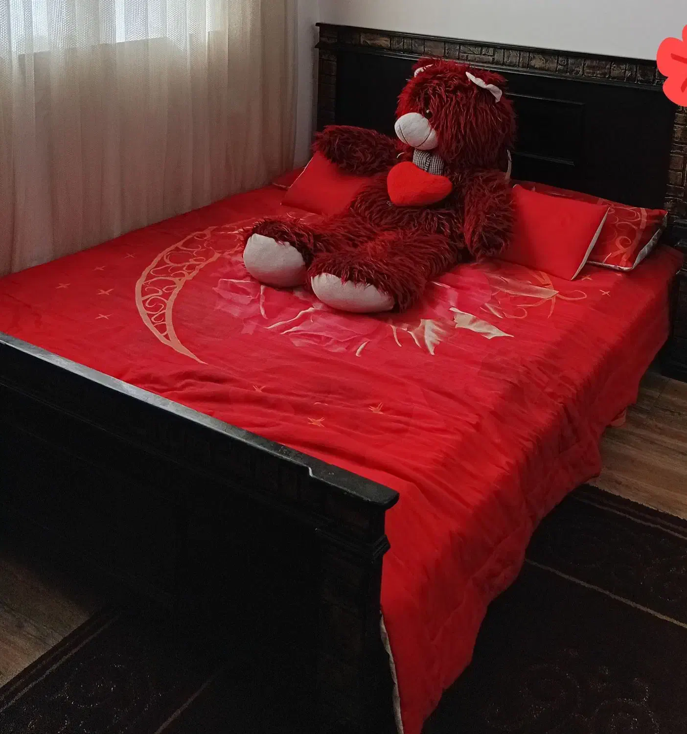 تخت خواب دو نفره با قاب آینه|تخت و سرویس خواب|نظرآباد, شهرک فرهنگیان|دیوار