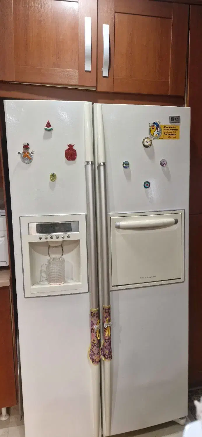 یخچال سایدال‌جی اصل کره،موتورقدرتمند،سرمای بی‌نظیر|یخچال و فریزر|قزوین, |دیوار