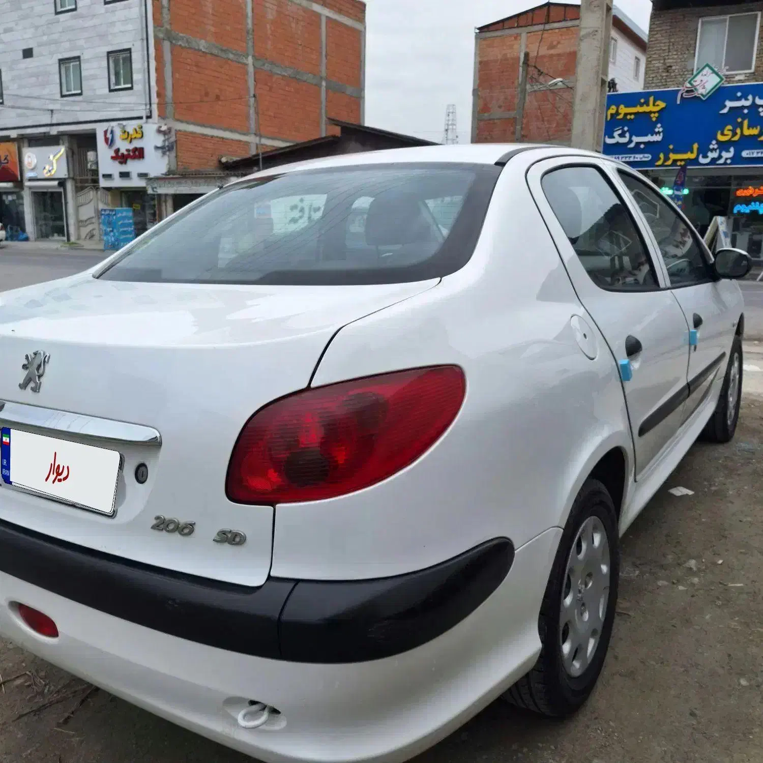 206 تیپ 5 مدل ۹۸ tu5|خودرو سواری و وانت|گرگان, |دیوار