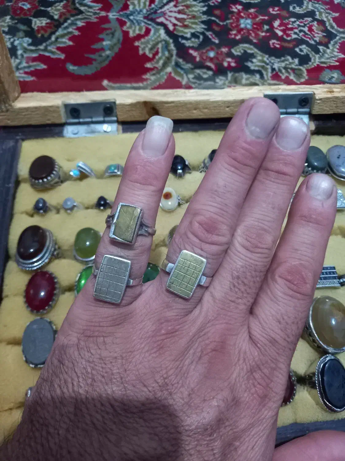 درود انواع اقسام انگشترهای نقره قدیمی|بدلیجات|امیدیه, |دیوار