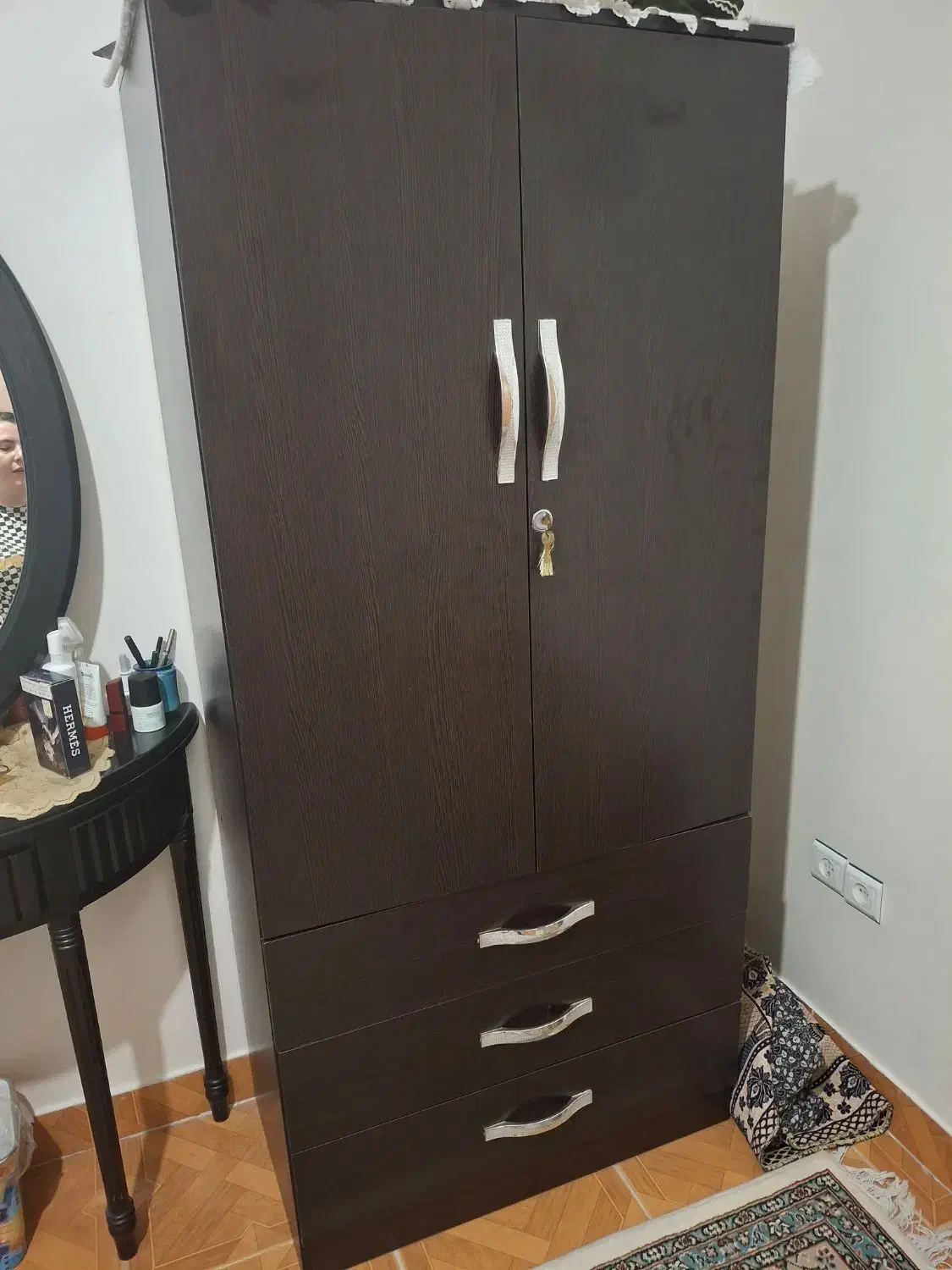 کمد جاکفشی کنسول|جاکفشی، کمد، دراور|قدس, شهر‌قدس|دیوار