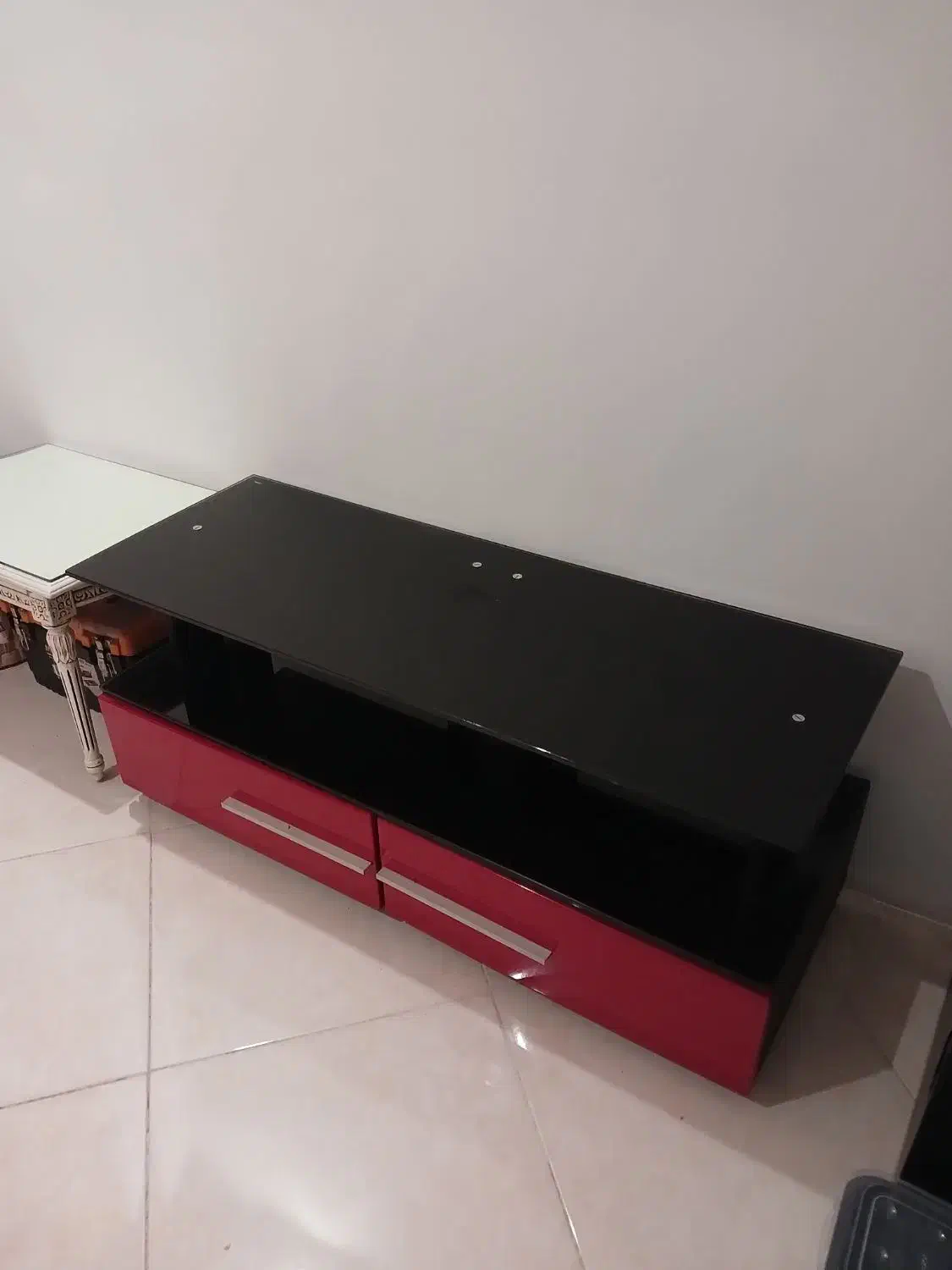 میز تلویزیون چوب ام دی اف دو کشو|میز تلویزیون|لواسان, |دیوار