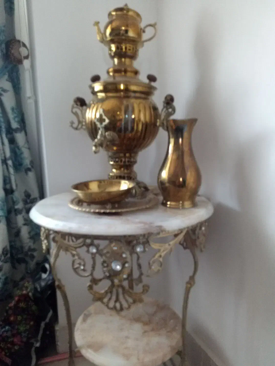 سماور زغالی هم|سماور، چایساز، قهوهساز|مراغه, |دیوار