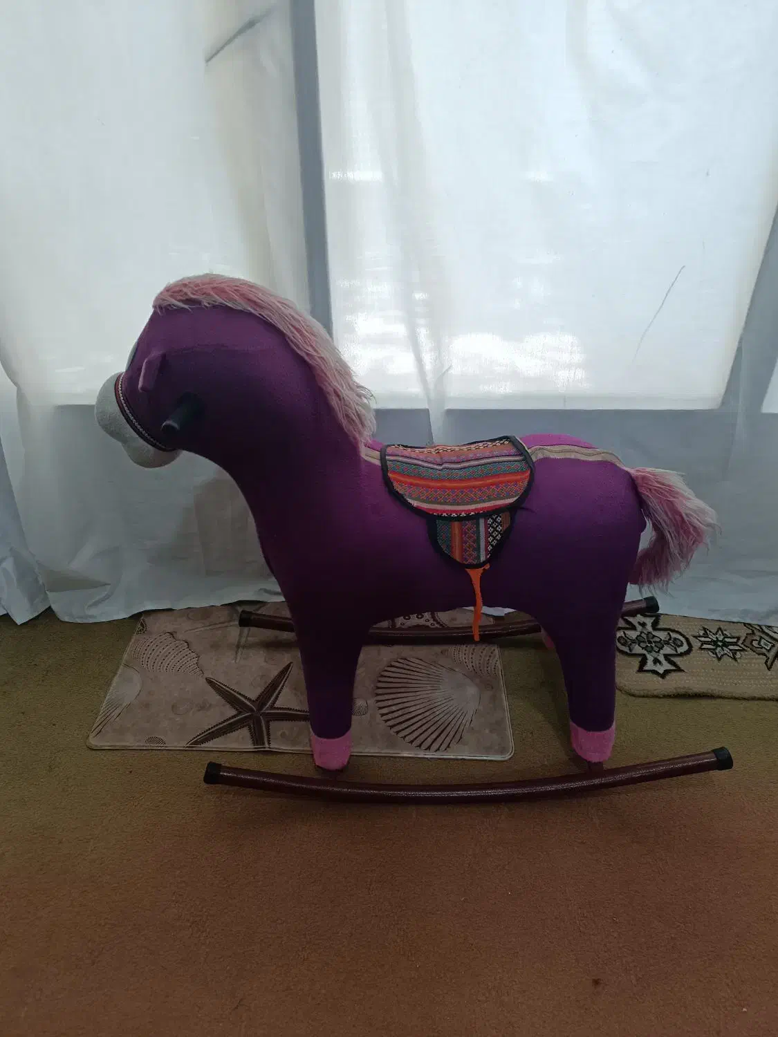 واکر اسب در حد نو|اسباب‌‌بازی|ابریشم, |دیوار