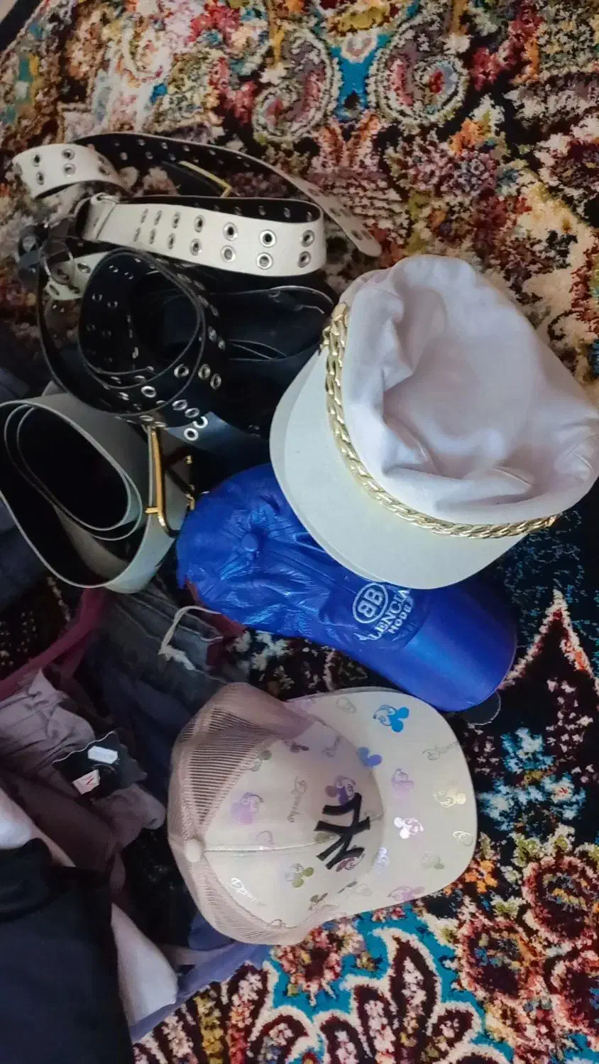 بعلت تغییر شغل حراج شلوار زنانه ترک و کمربندو کلاه|لباس|گنبد کاووس, |دیوار