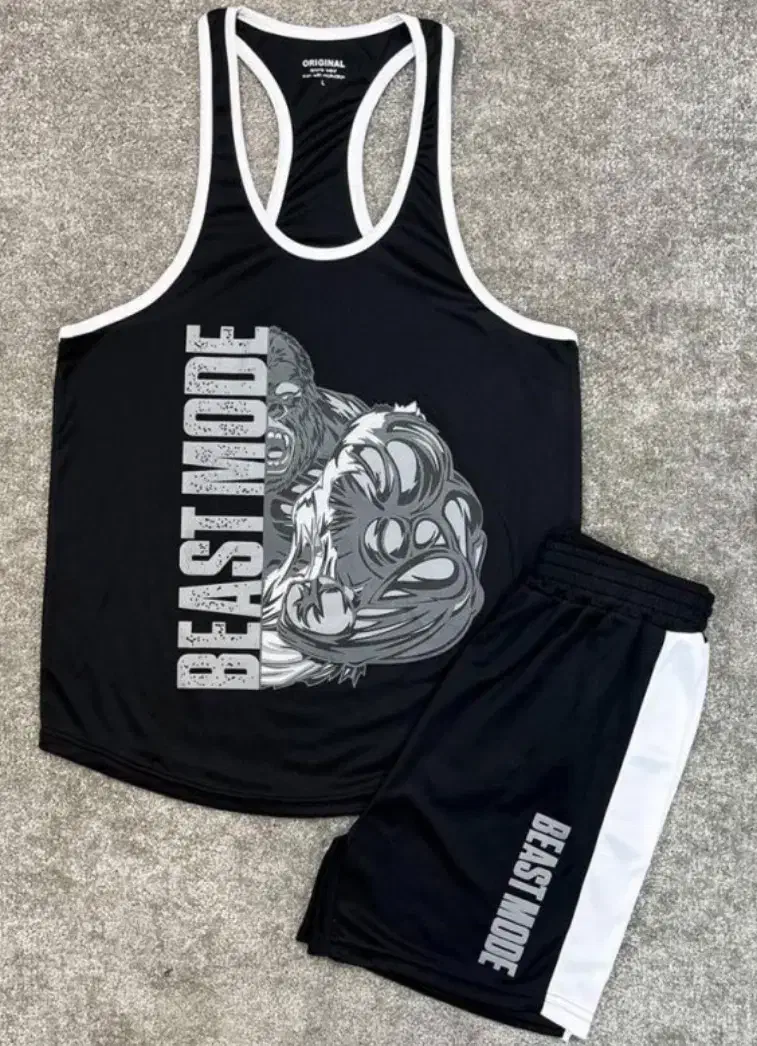 ست رکابی و شلوارک پشت قهرمانی بدنسازی ورزشی|لباس|کرج, گوهردشت|دیوار