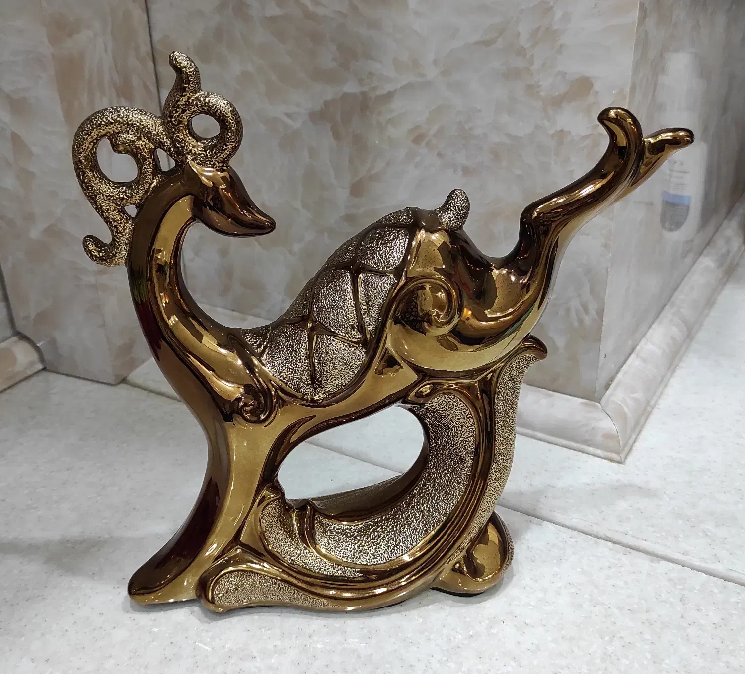 مجسمه گوزن و طاووس|مجسمه، تندیس، ماکت|اهواز, کیان اباد|دیوار