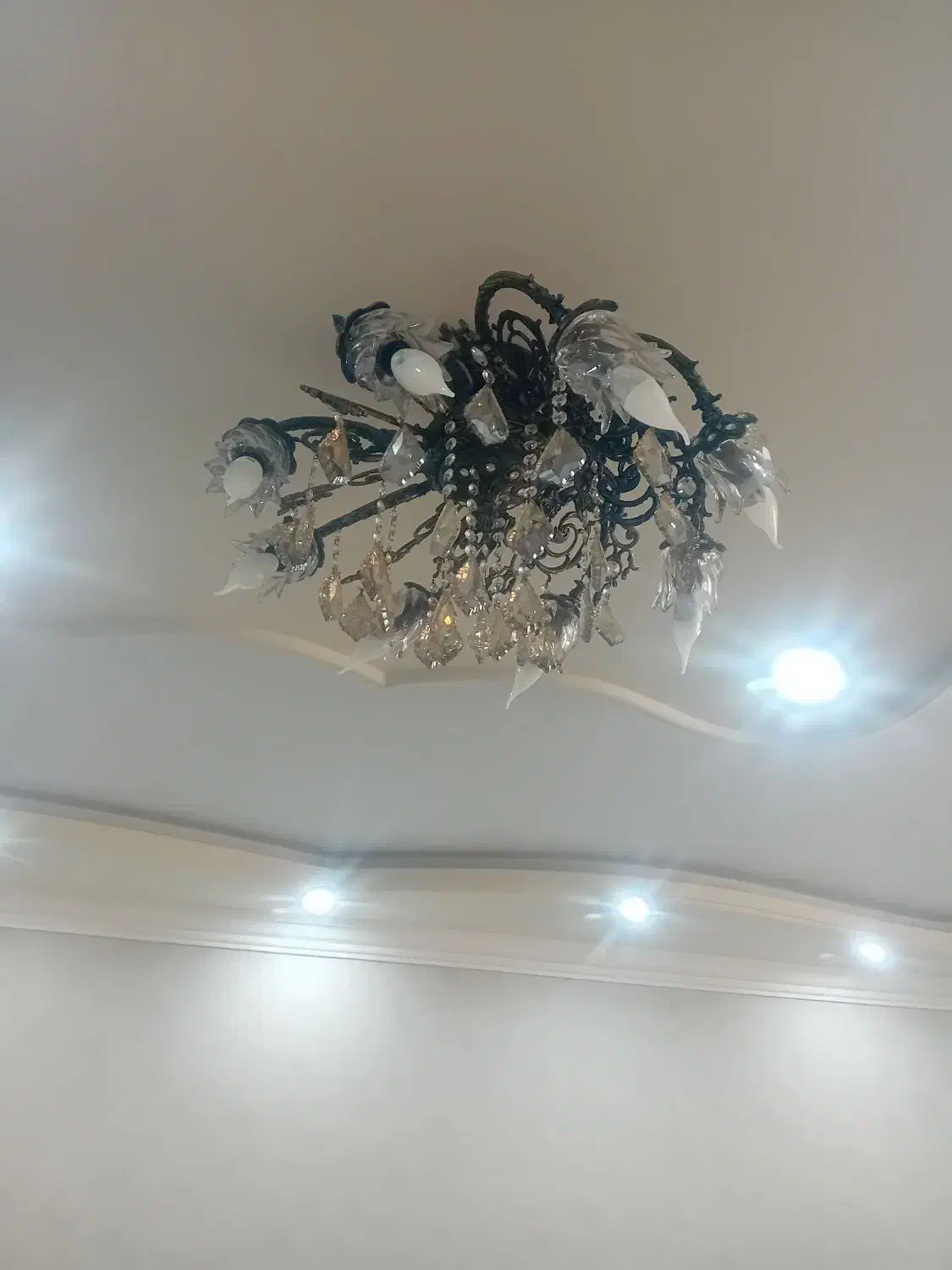 لوستر|لوستر و چراغ آویز|لاهیجان, شهرک سلمان فارسی|دیوار