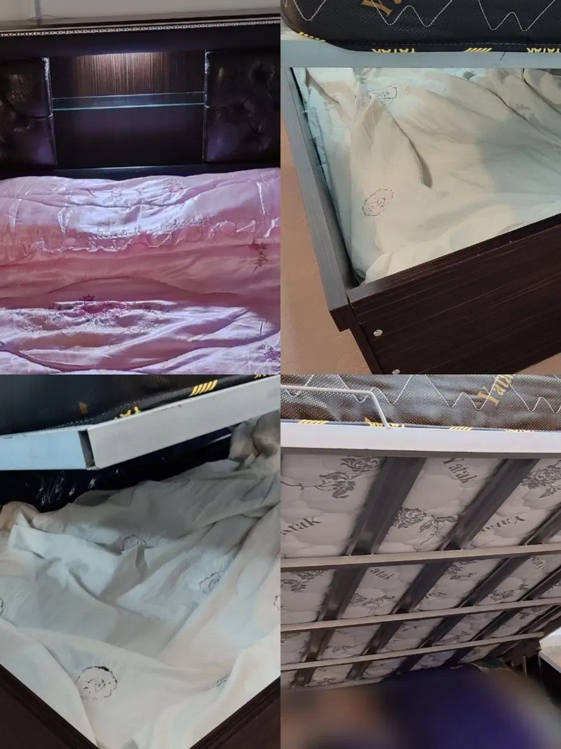 سرویس خواب دو نفره تمام Mdf|تخت و سرویس خواب|مریوان, |دیوار