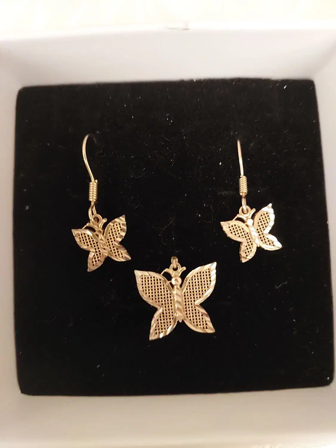 زنجیر گوشواره پلاک طلا سبک و زیبا|جواهرات|یاسوج, |دیوار