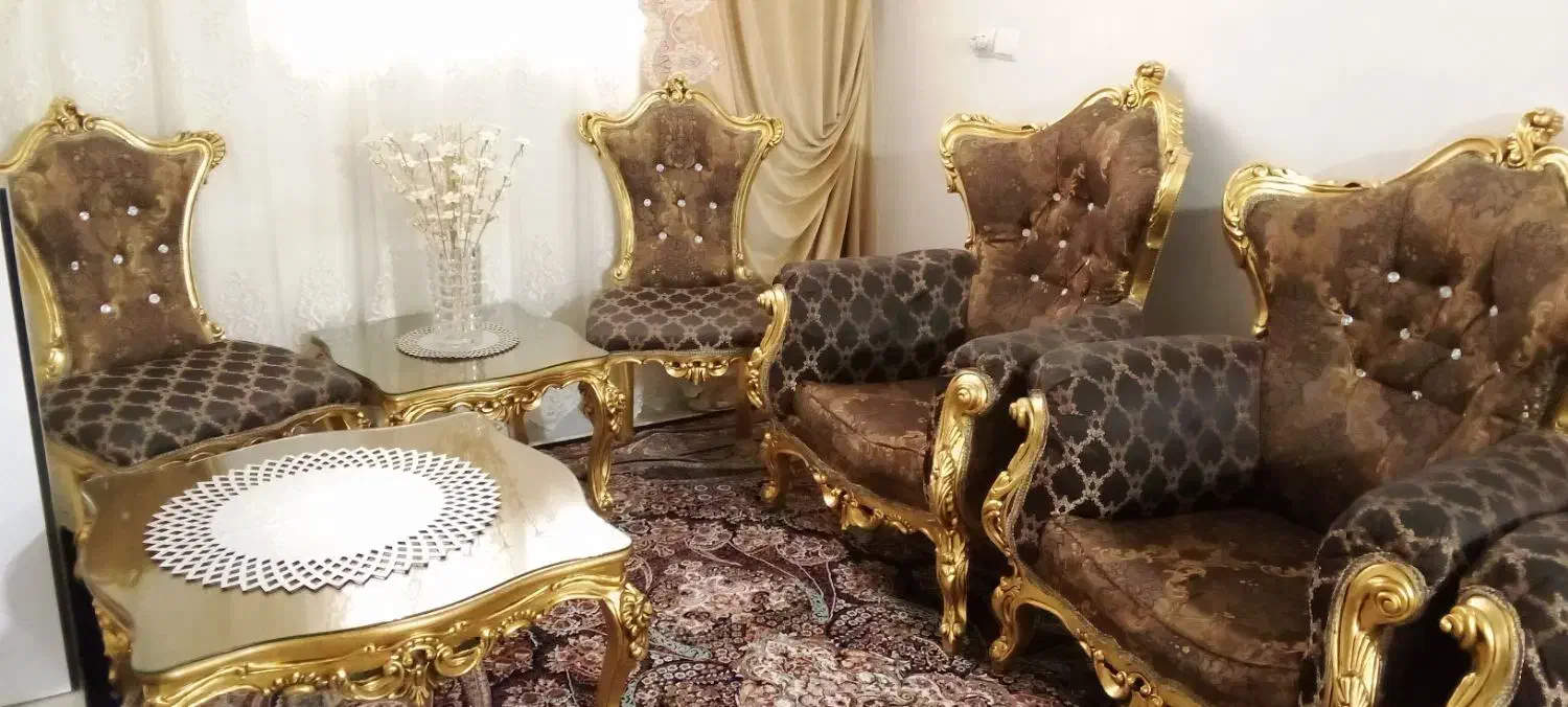 مبل سلطنتی|مبلمان خانگی و میز عسلی|پاکدشت, خاتون آباد|دیوار
