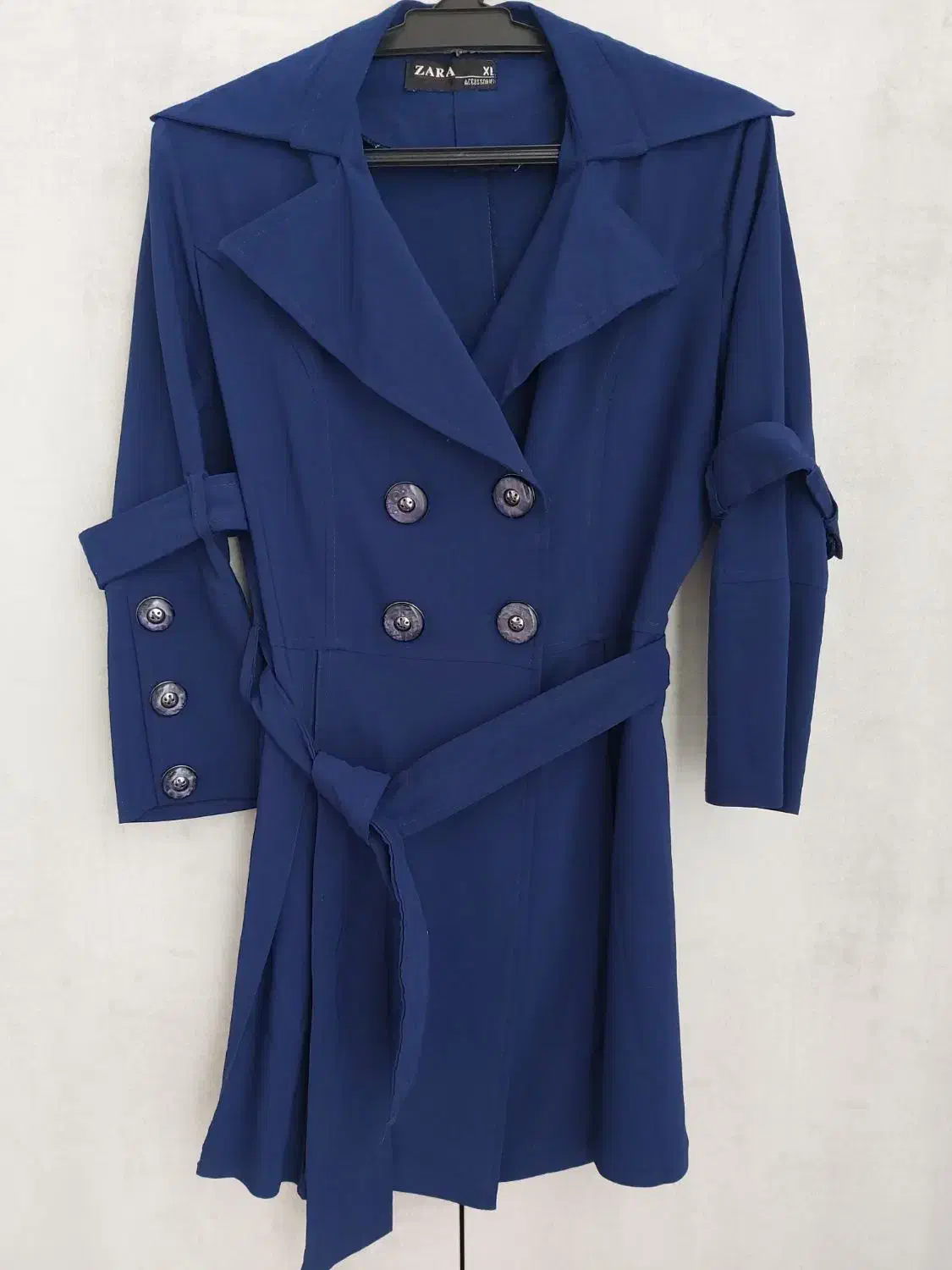 مانتو سایز 38 آبی نفتی|لباس|شهرضا, |دیوار