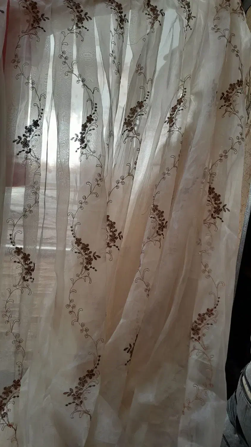 پرده حریرشیشه ایی|پرده، رانر، رومیزی|قم, سراجه (۱۵ خرداد)|دیوار