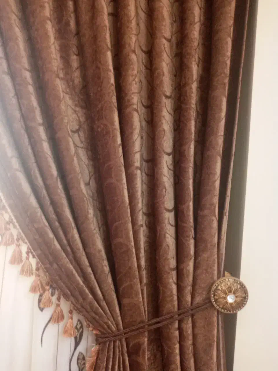 والا پرده یک طرفه|پرده، رانر، رومیزی|شاهین‌شهر, مسکن مهر|دیوار