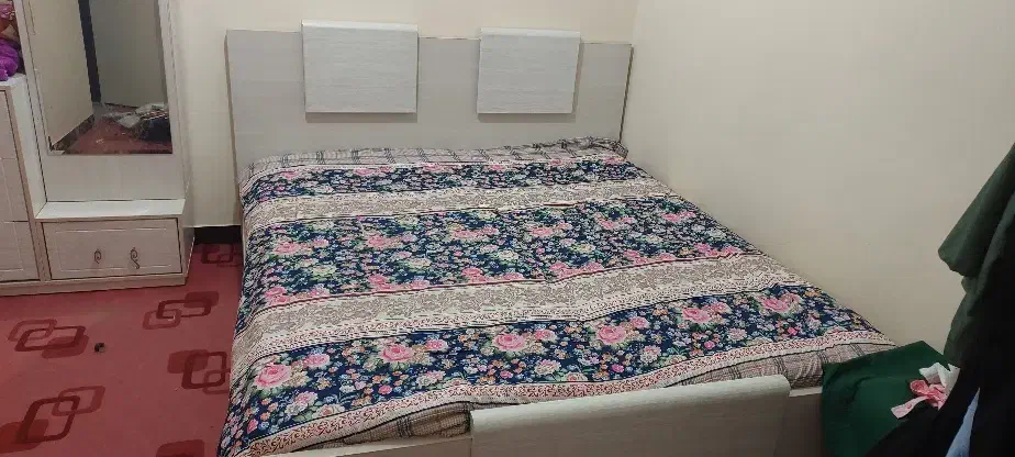 سرویس خواب دو نفره MDF|تخت و سرویس خواب|اهواز, شهرک نفت|دیوار