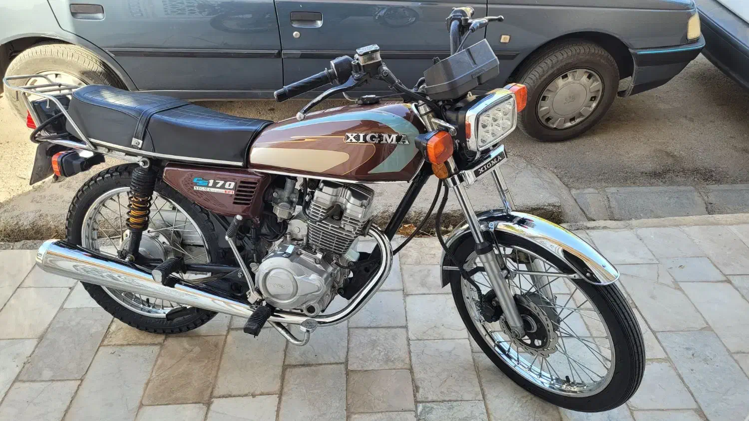 زیگما 170 95|موتورسیکلت|مشهد, جنت|دیوار