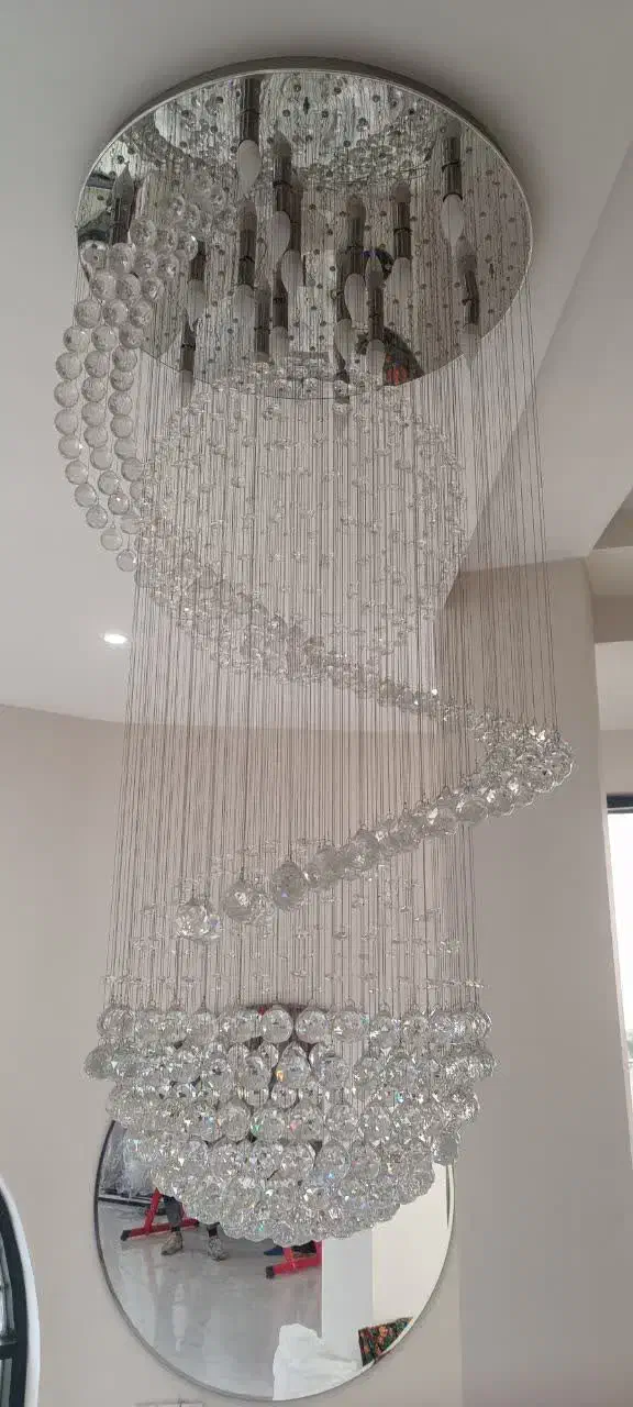 لوستر|لوستر و چراغ آویز|ساری, |دیوار