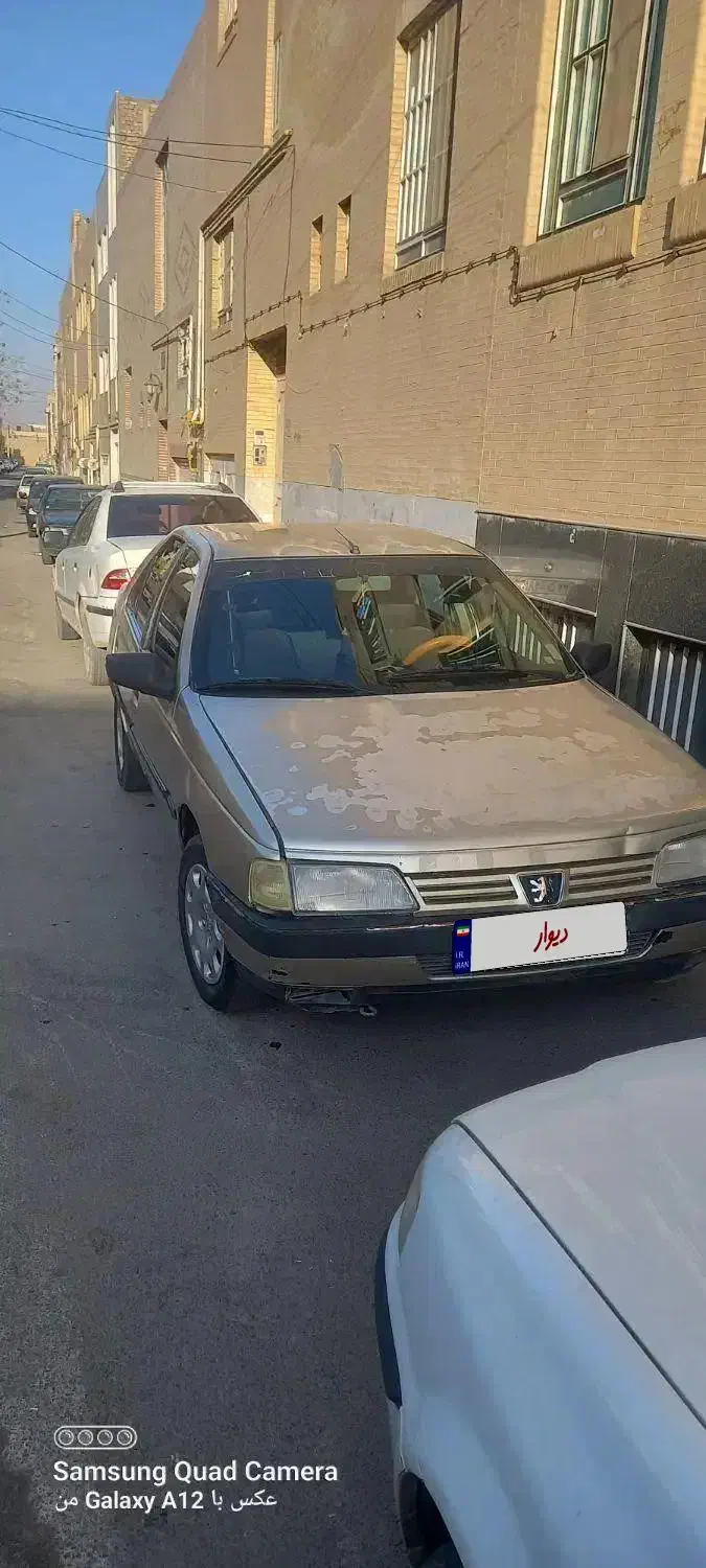 ۴۰۵ مدل ۸۴ رنگ بژ متالیک|خودرو سواری و وانت|حمیدیا, |دیوار