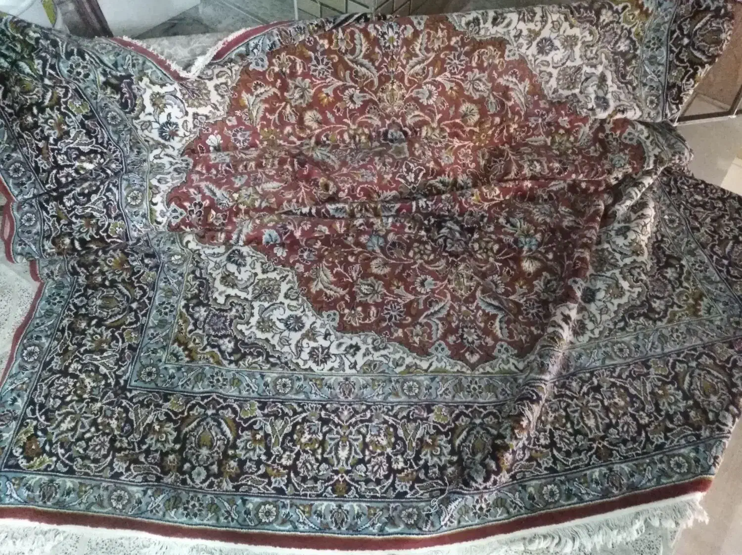 فرش 12 متری سالم و اجاق گاز سالم|فرش|اصفهان, شیخ طوسی|دیوار