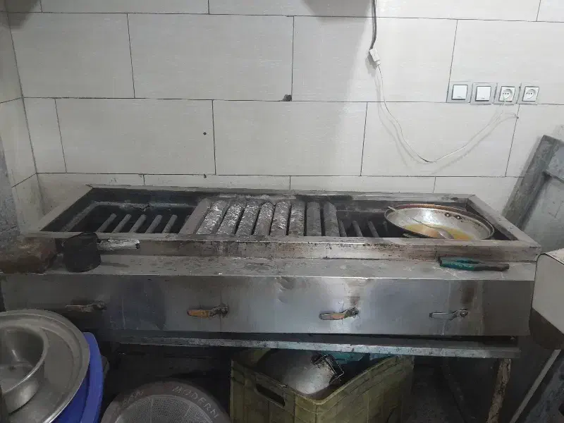 منقل گازی ۴ شیر|اجاق گاز و لوازم برقی پخت‌وپز|تهران, امین حضور|دیوار