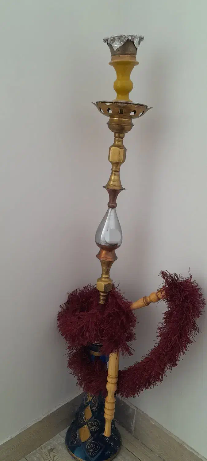 قلیان برنز|کلکسیون و سرگرمی|میانه, |دیوار