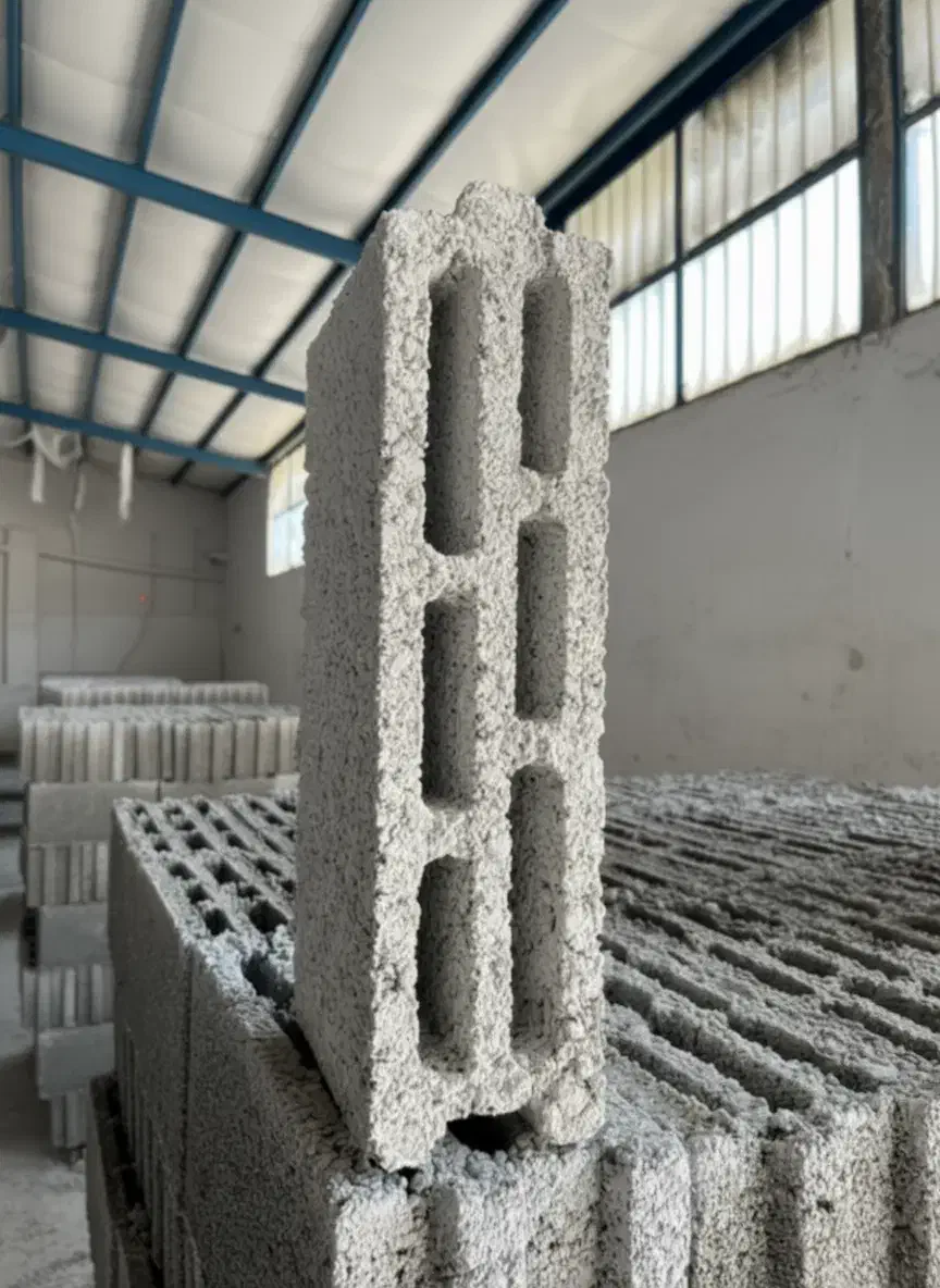 تولید بلوک استاندارد 1|مصالح و تجهیزات ساختمان|چالوس, |دیوار