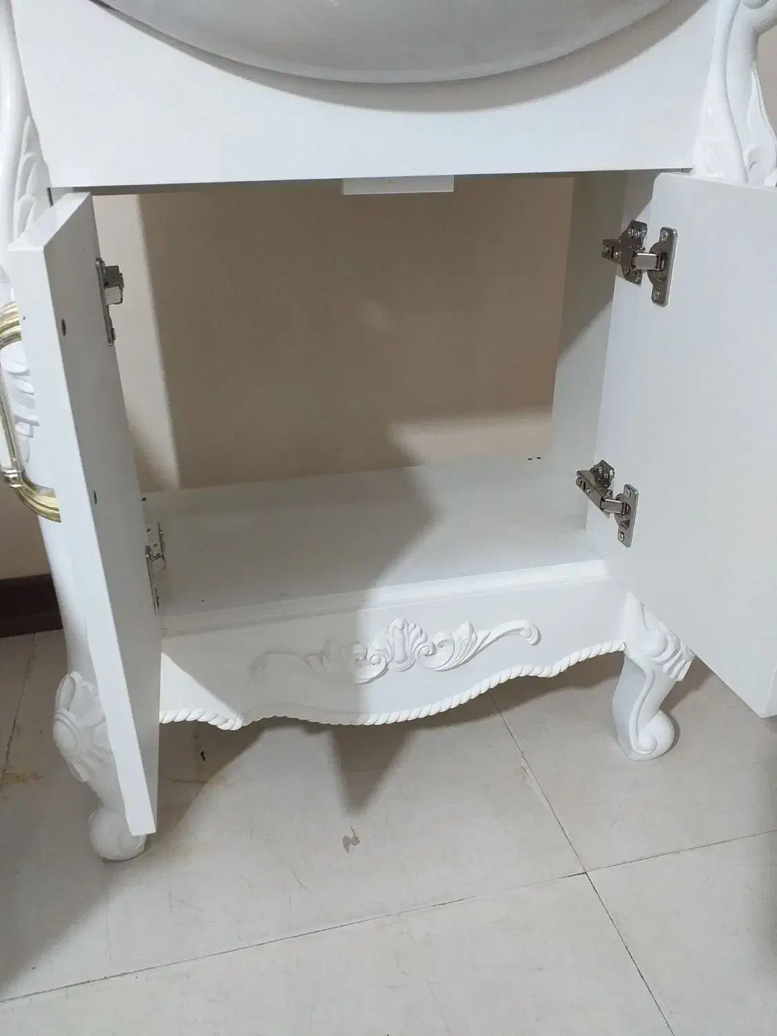 روشویی کابینتی ۶۵ سانتی با آینه باکس|لوازم سرویس بهداشتی|تهران, هلال احمر|دیوار