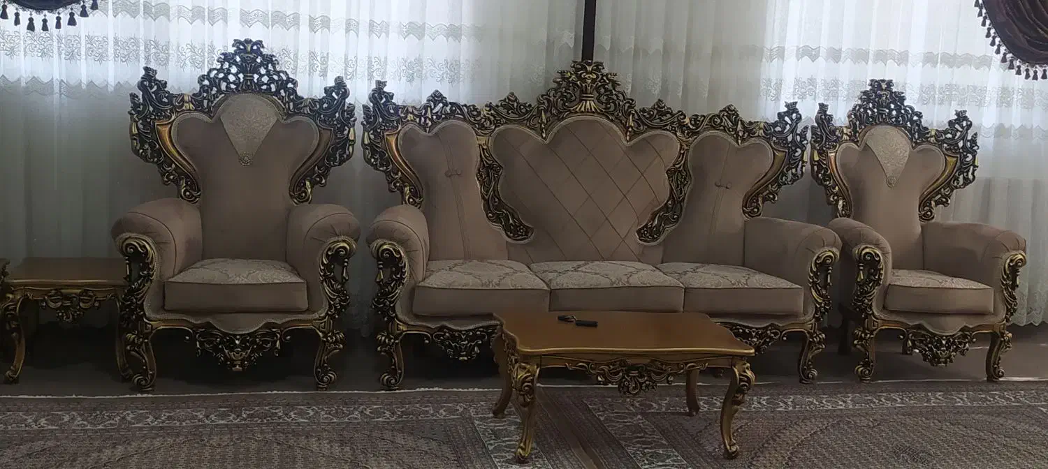 مبل  نو بسیار تمیز|مبلمان خانگی و میز عسلی|اسدآباد, |دیوار