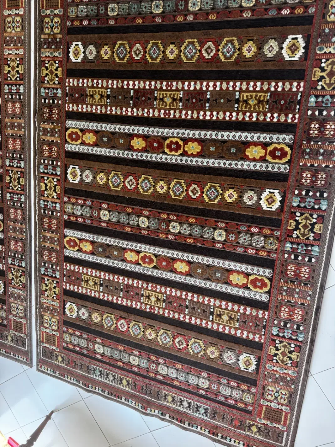 فرش|فرش|تنکابن, |دیوار