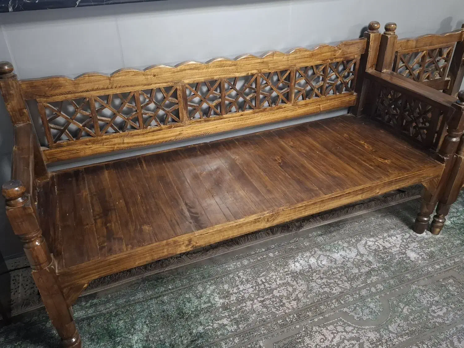 مبل سنتی ۷ نفره|مبلمان خانگی و میز عسلی|کوهدشت, |دیوار