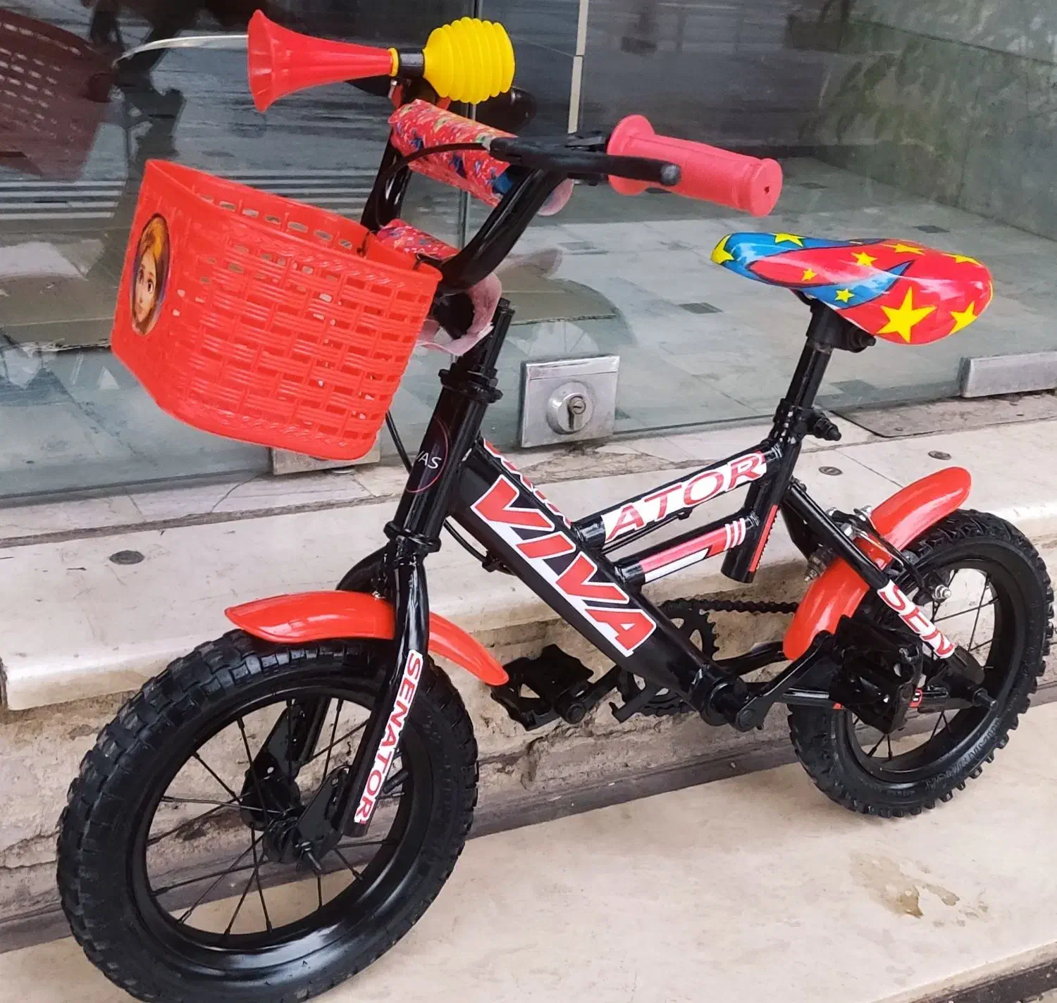 دوچرخه سایز 12 درحدنو تمیز|دوچرخه، اسکیت، اسکوتر|قم, شهرک مهدیه (مدرس)|دیوار