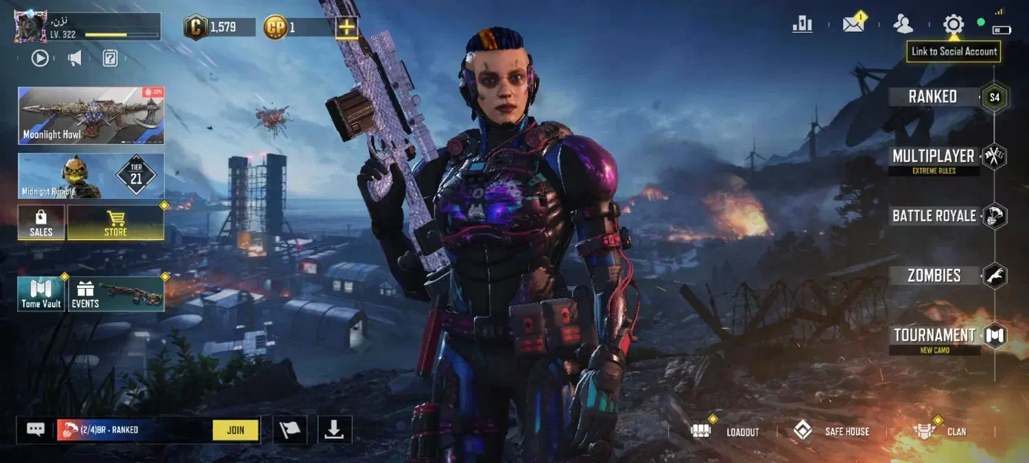 اکانت کالاف لول ۳۲۲|کنسول، بازی ویدئویی و آنلاین|تربتحیدریه, مظفریه|دیوار